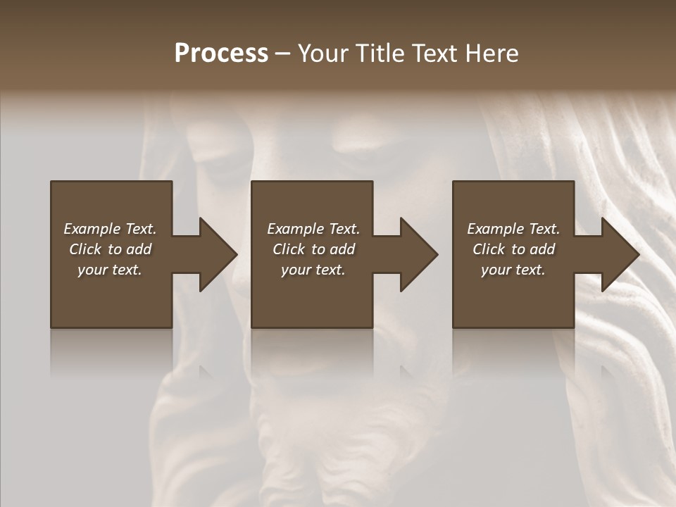 Sepia Christ PowerPoint Template