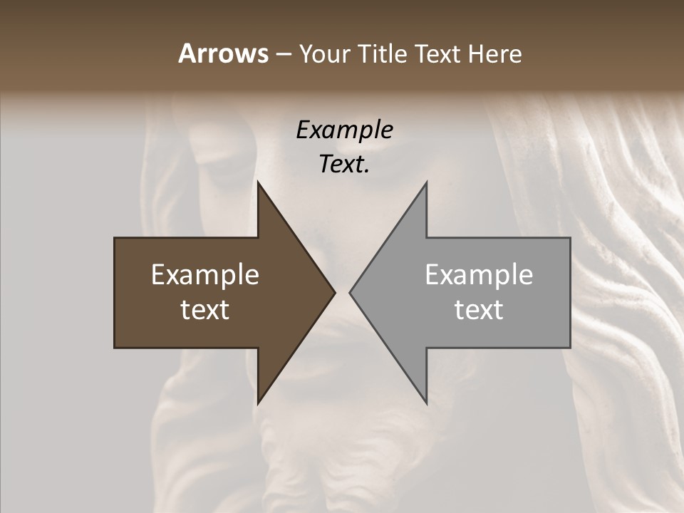 Sepia Christ PowerPoint Template