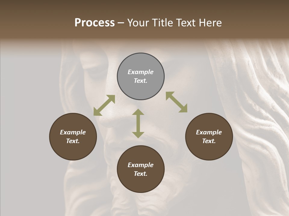 Sepia Christ PowerPoint Template