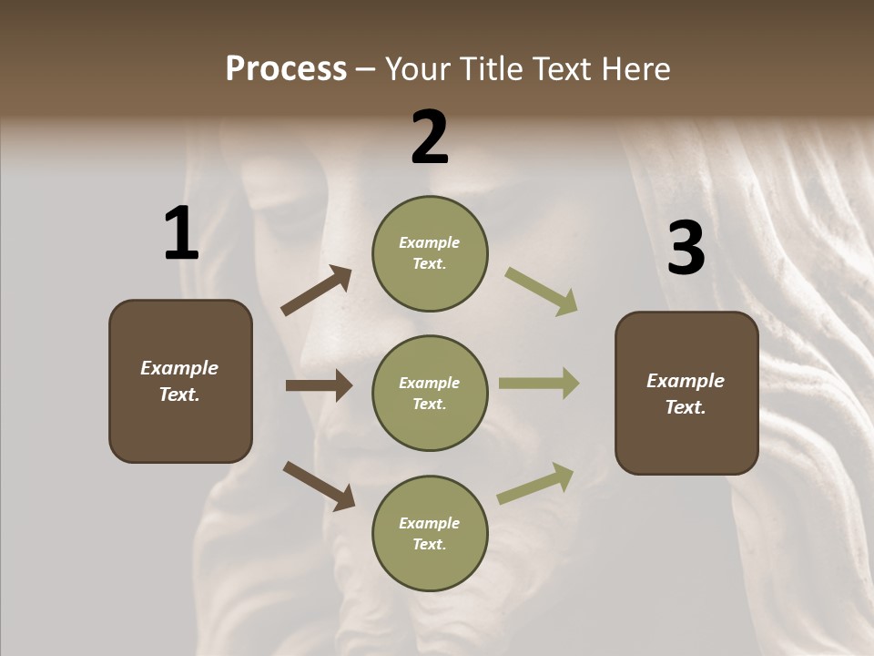 Sepia Christ PowerPoint Template