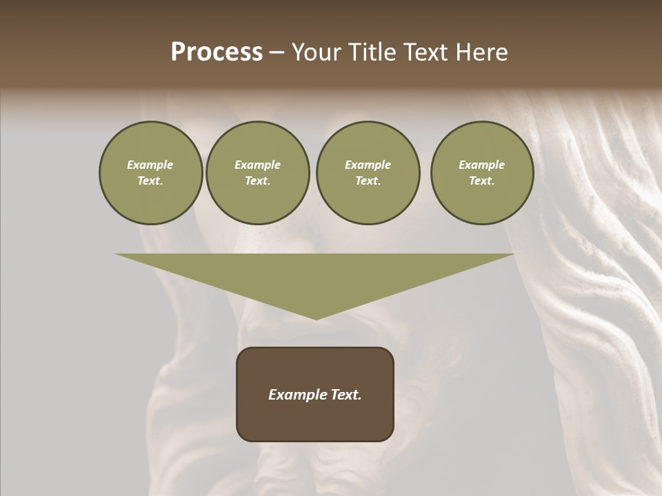 Sepia Christ PowerPoint Template
