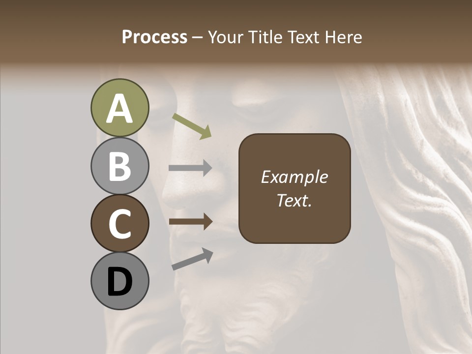 Sepia Christ PowerPoint Template