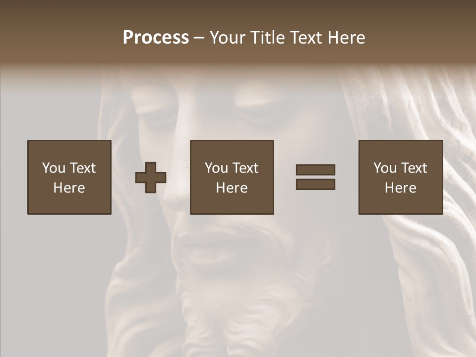 Sepia Christ PowerPoint Template