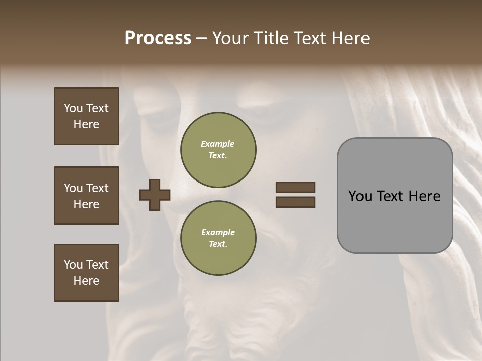 Sepia Christ PowerPoint Template