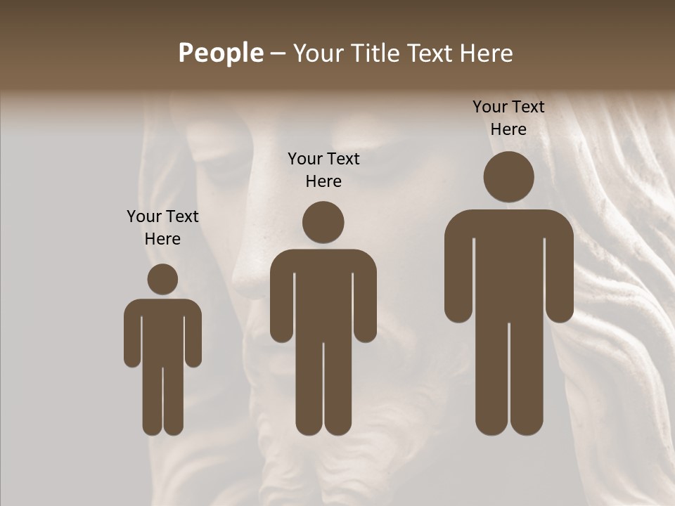 Sepia Christ PowerPoint Template