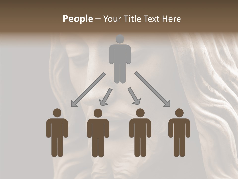 Sepia Christ PowerPoint Template