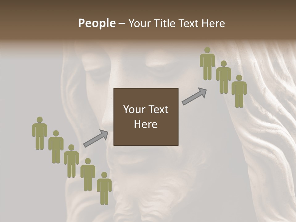 Sepia Christ PowerPoint Template