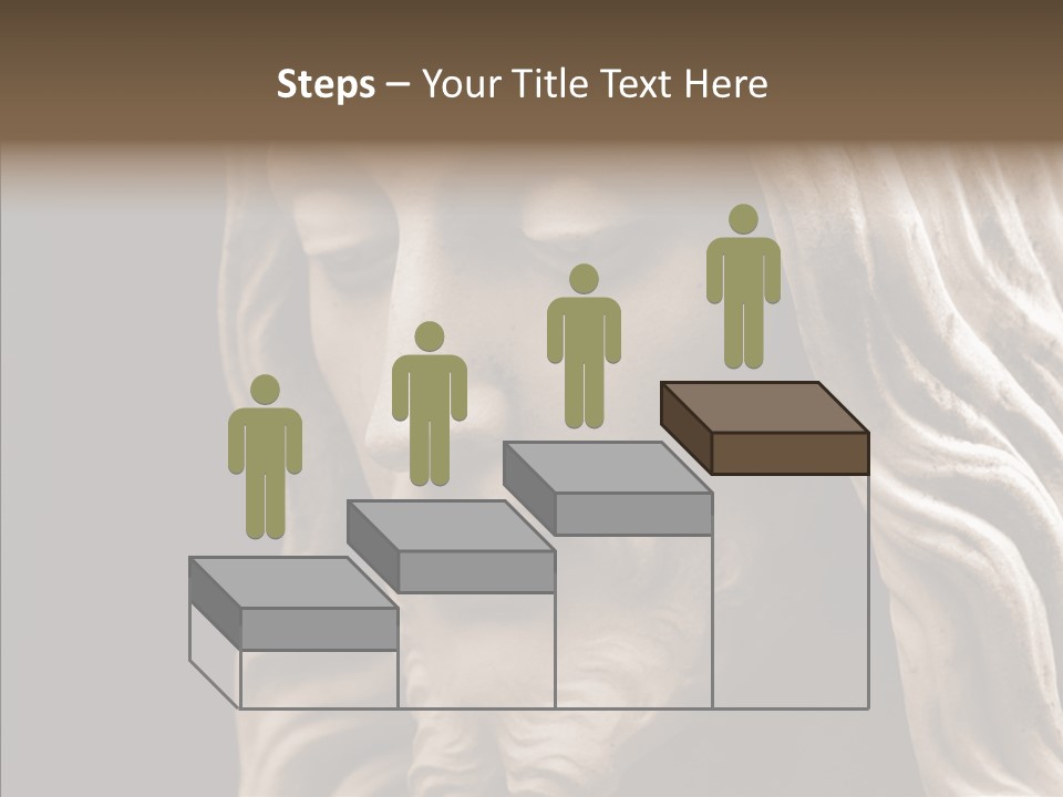 Sepia Christ PowerPoint Template