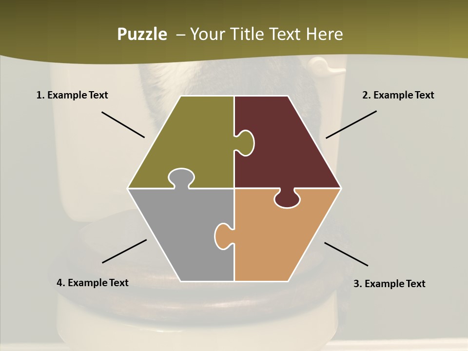 Funny Bathroom Dignity PowerPoint Template