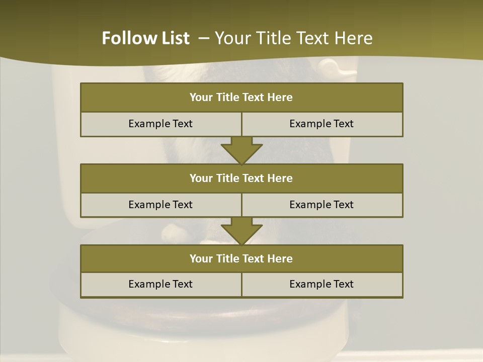 Funny Bathroom Dignity PowerPoint Template