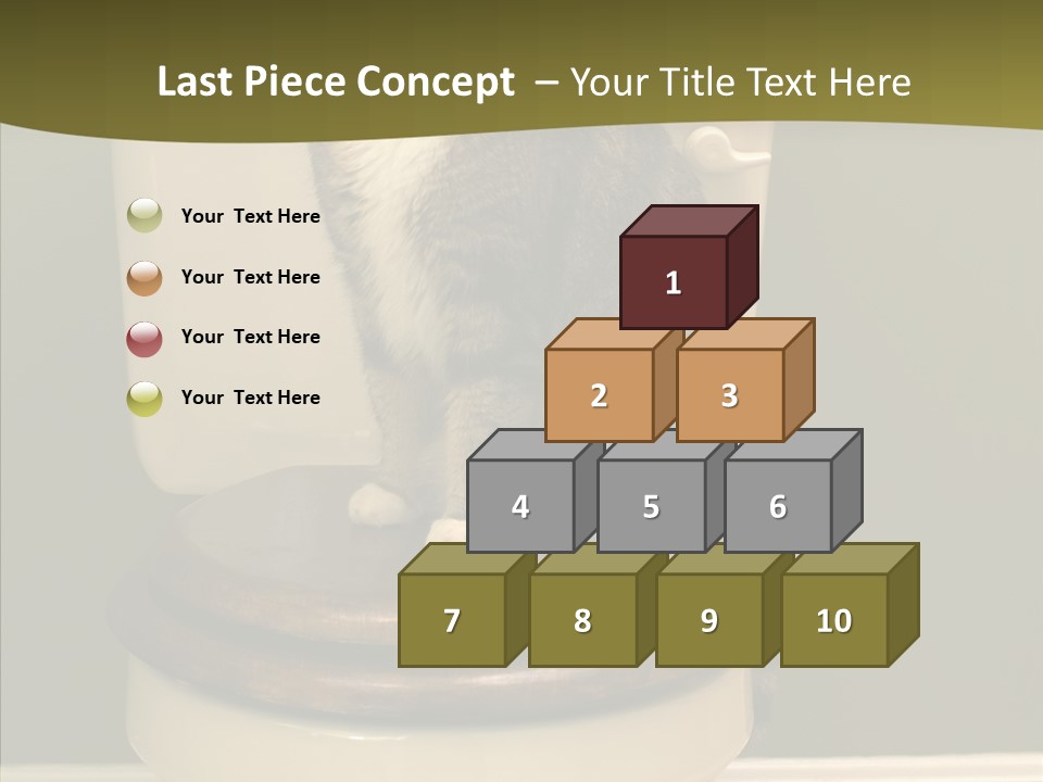 Funny Bathroom Dignity PowerPoint Template