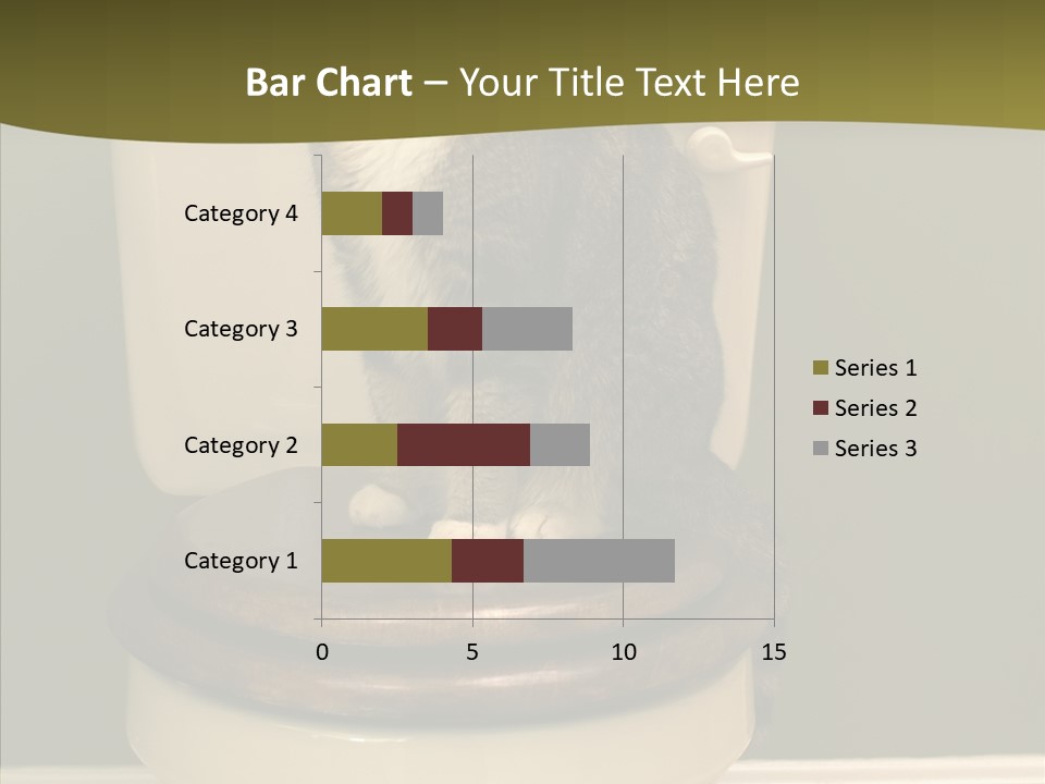 Funny Bathroom Dignity PowerPoint Template