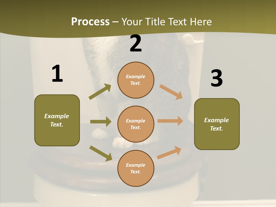 Funny Bathroom Dignity PowerPoint Template