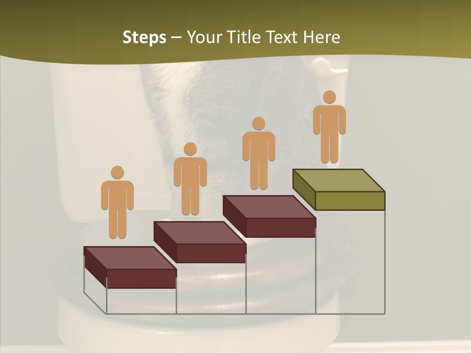 Funny Bathroom Dignity PowerPoint Template