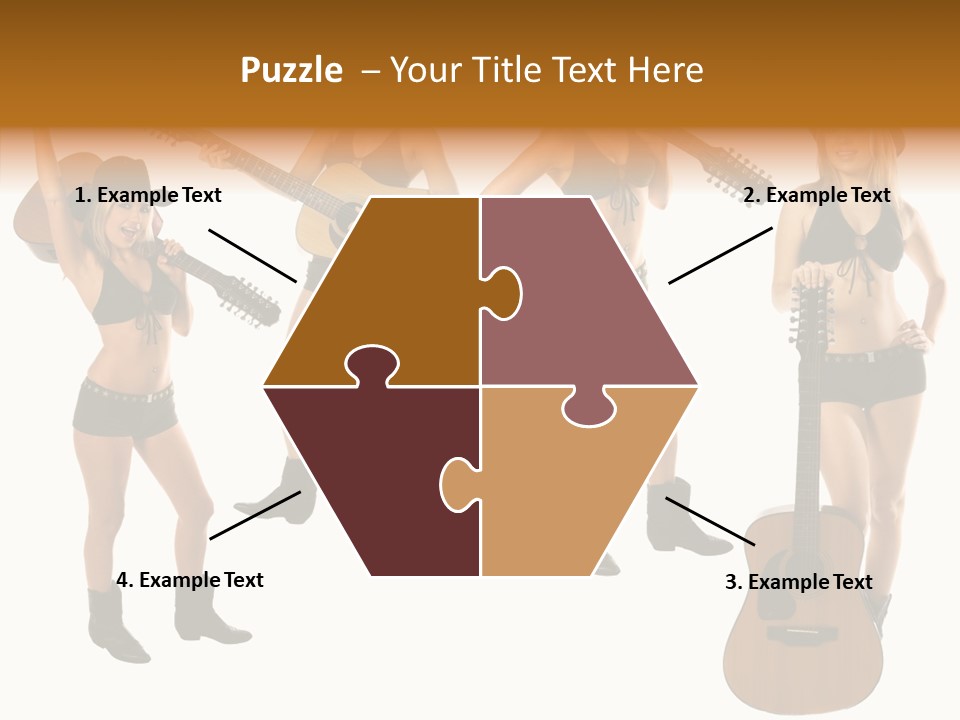 White Y Acoustic PowerPoint Template