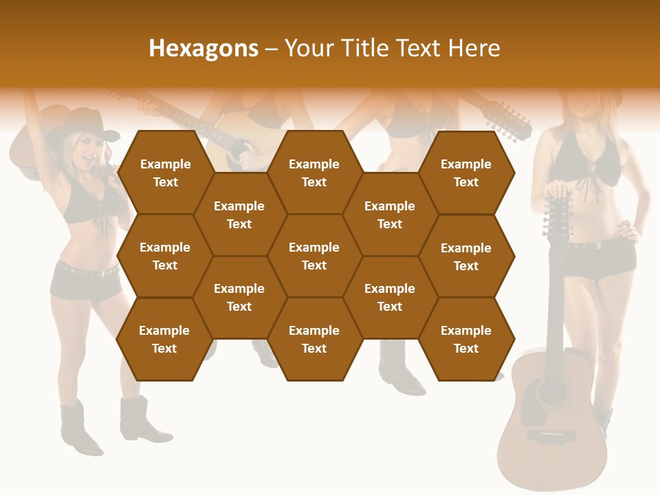 White Y Acoustic PowerPoint Template