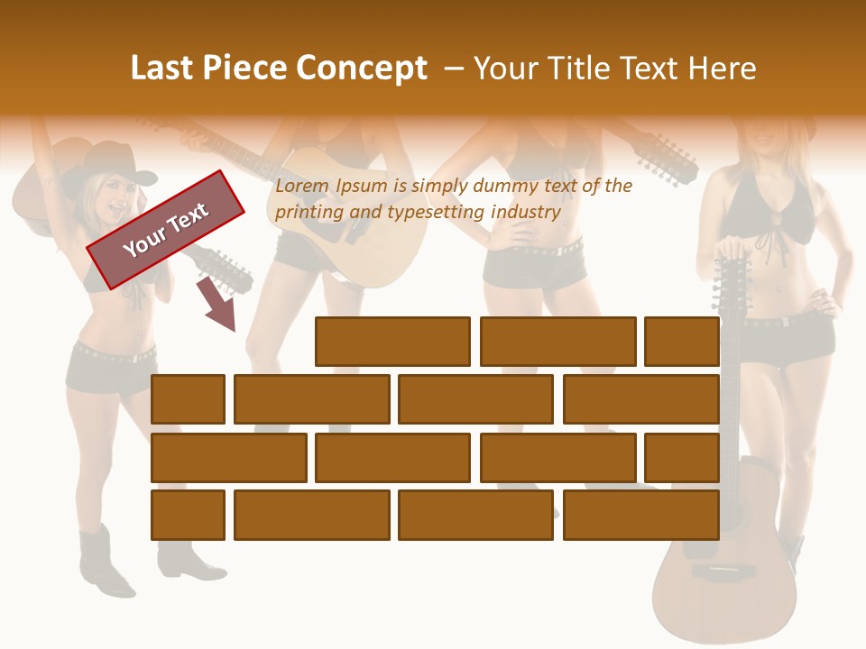 White Y Acoustic PowerPoint Template
