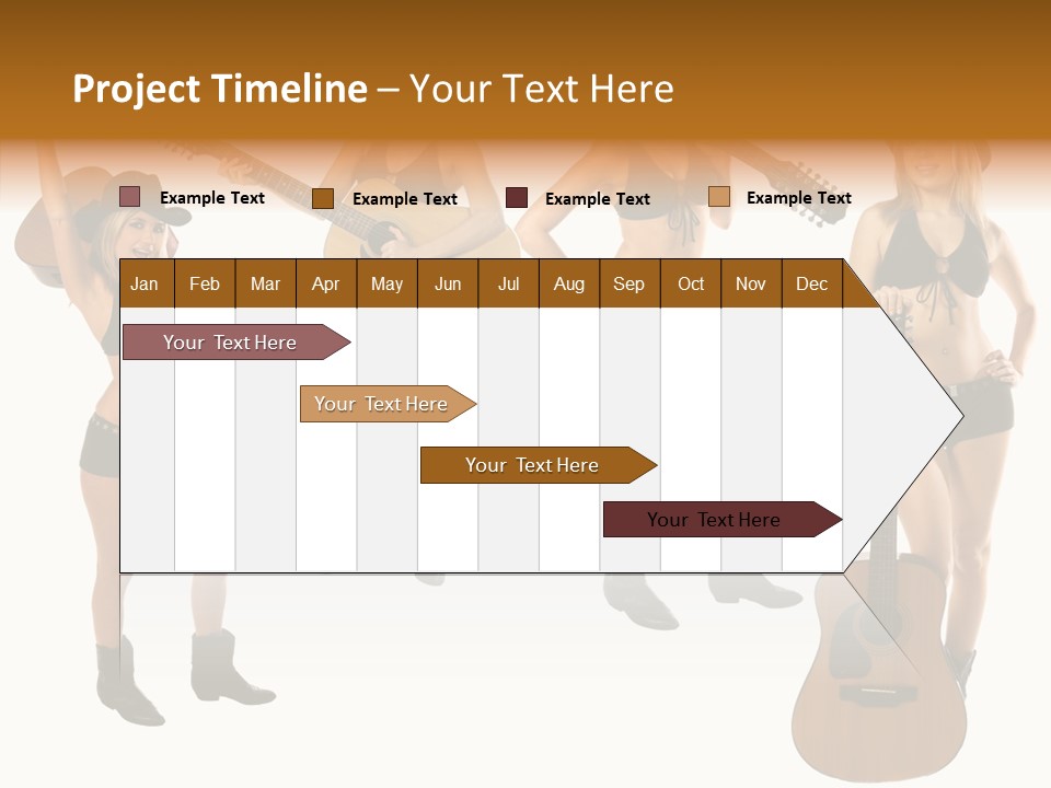 White Y Acoustic PowerPoint Template
