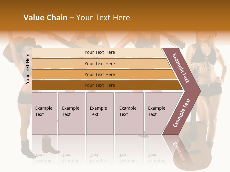 White Y Acoustic PowerPoint Template