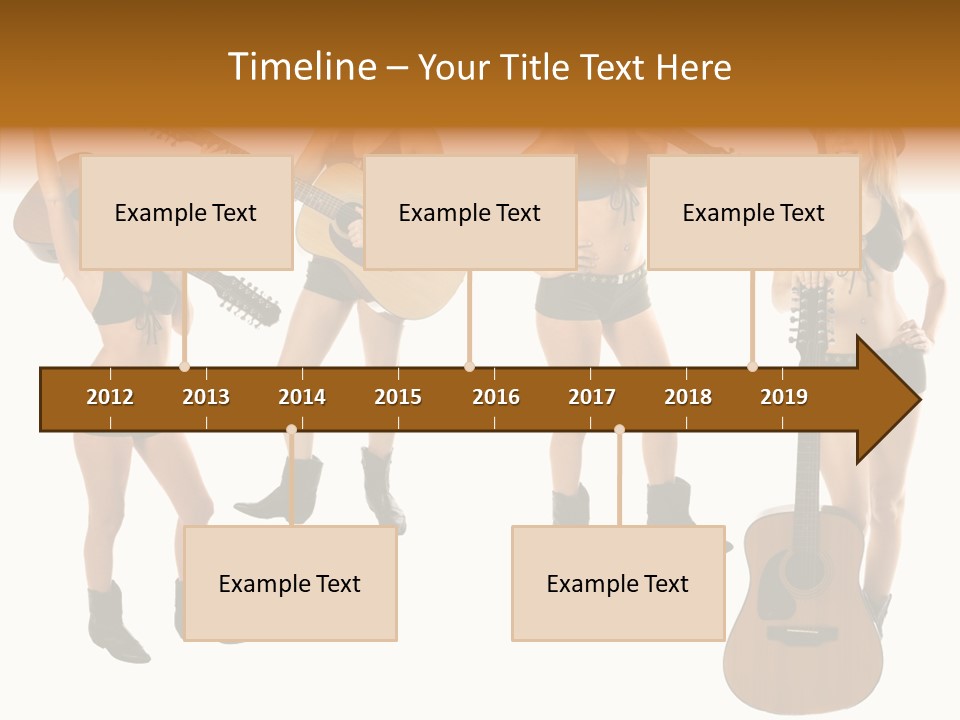 White Y Acoustic PowerPoint Template