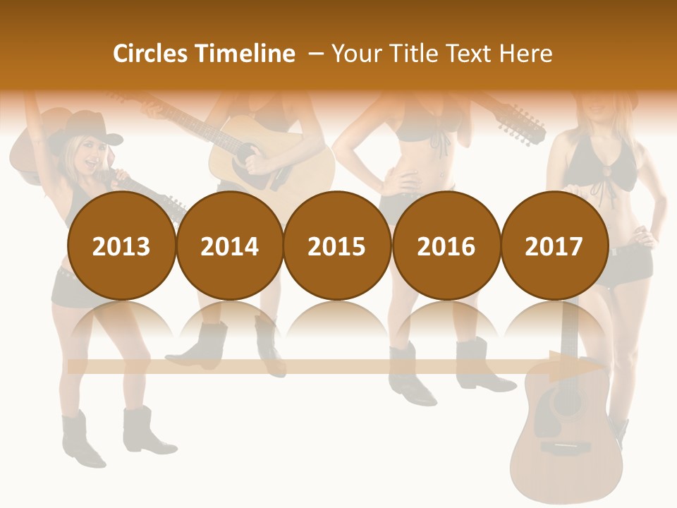 White Y Acoustic PowerPoint Template