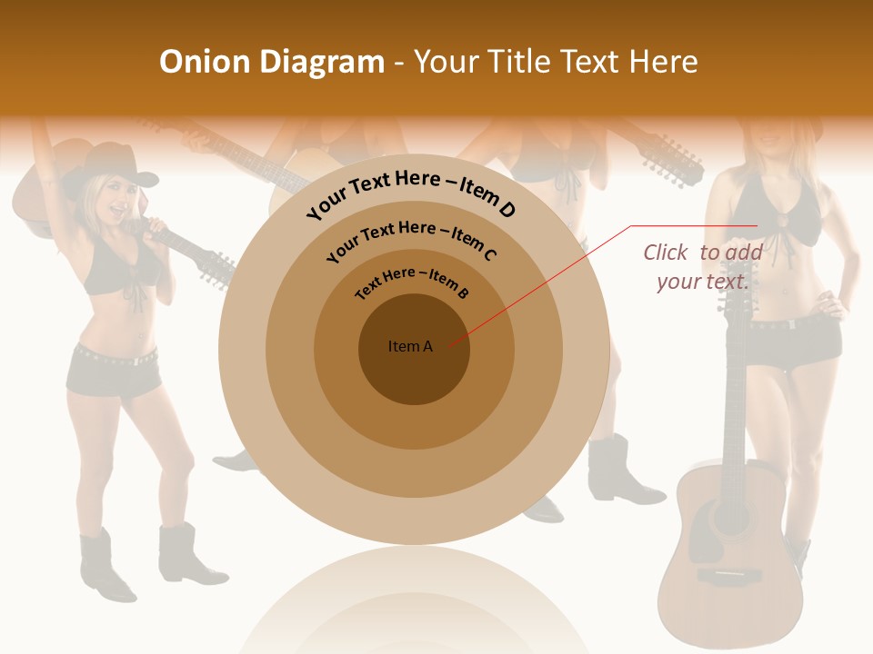 White Y Acoustic PowerPoint Template