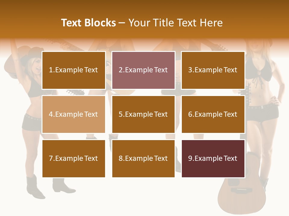 White Y Acoustic PowerPoint Template