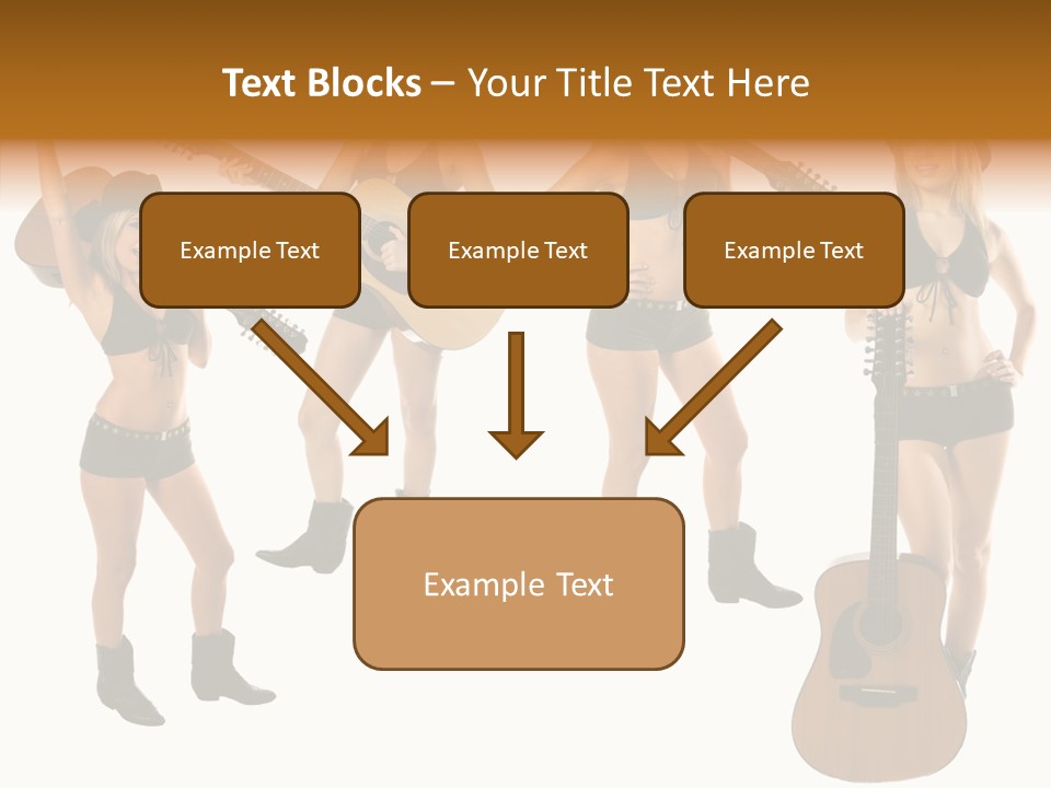 White Y Acoustic PowerPoint Template