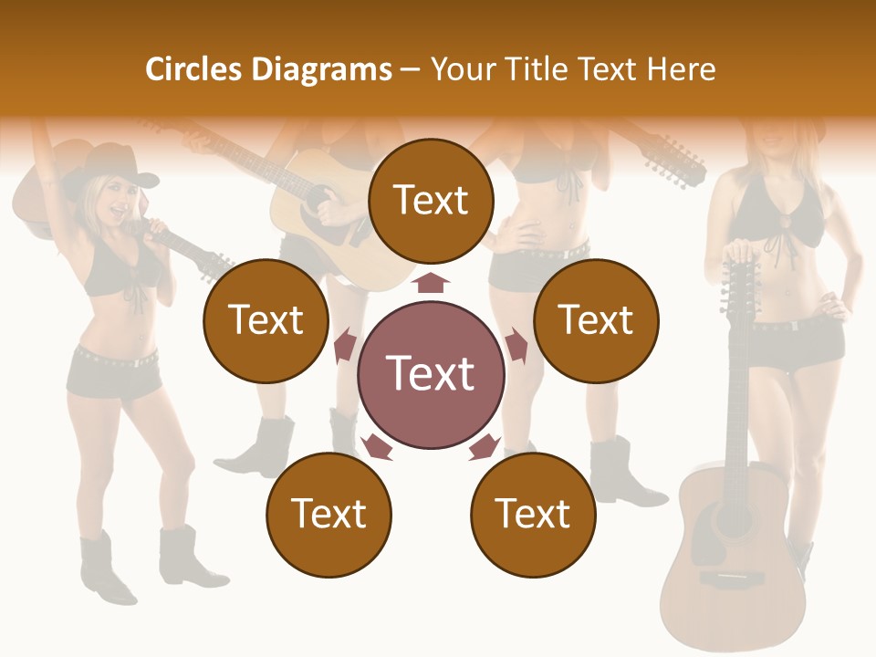 White Y Acoustic PowerPoint Template