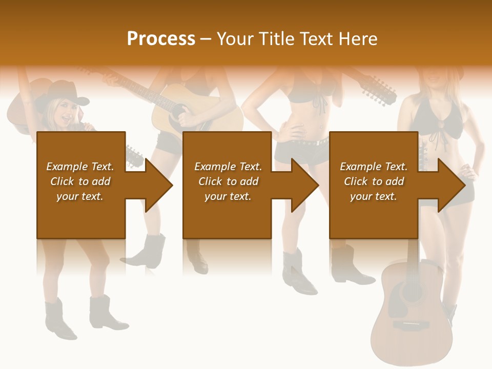 White Y Acoustic PowerPoint Template