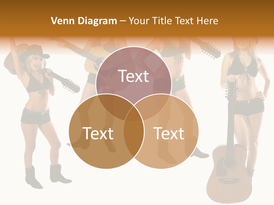 White Y Acoustic PowerPoint Template