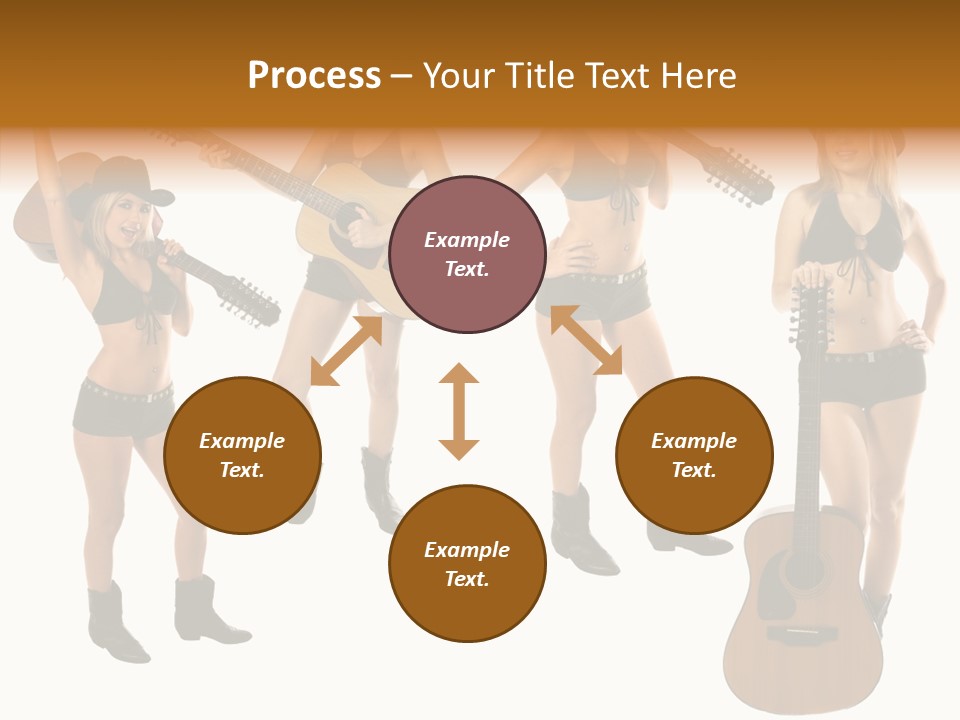 White Y Acoustic PowerPoint Template
