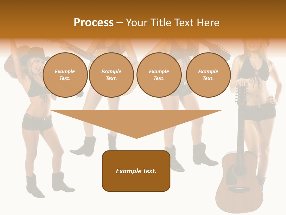White Y Acoustic PowerPoint Template