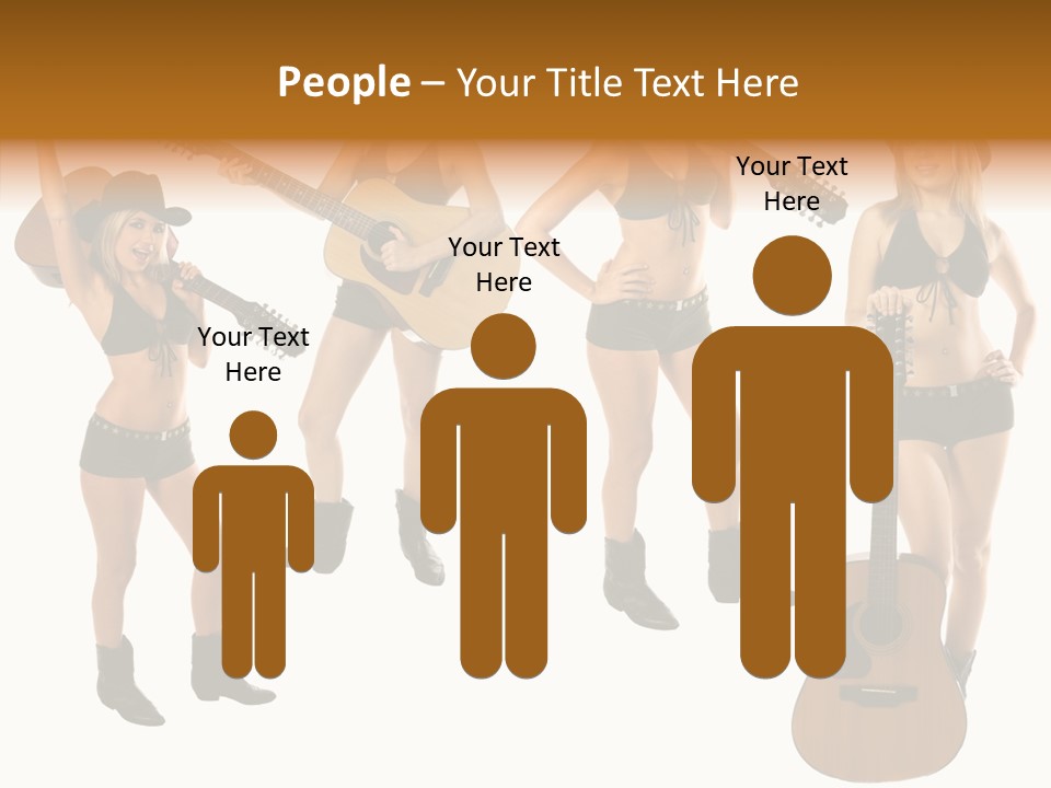 White Y Acoustic PowerPoint Template