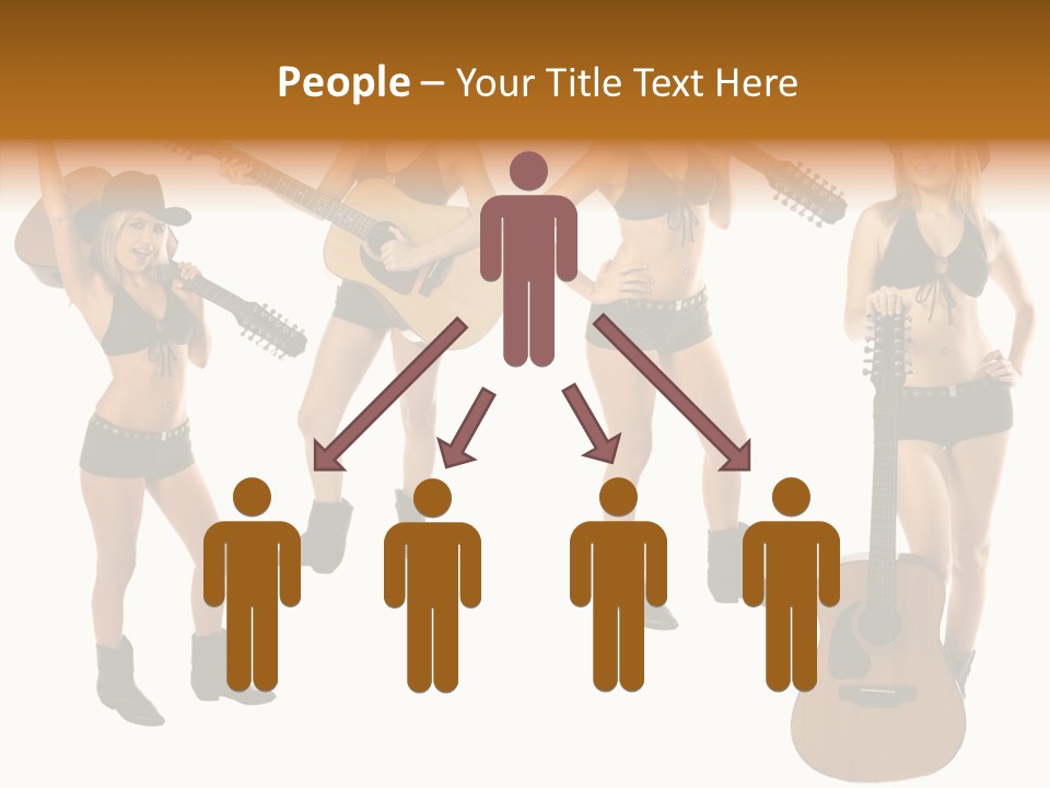 White Y Acoustic PowerPoint Template