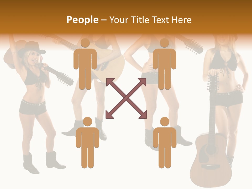 White Y Acoustic PowerPoint Template