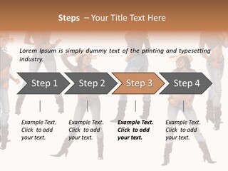 Young Isolated Woman PowerPoint Template