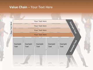 Young Isolated Woman PowerPoint Template