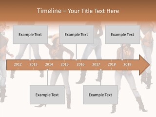 Young Isolated Woman PowerPoint Template