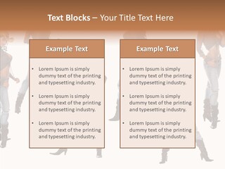 Young Isolated Woman PowerPoint Template