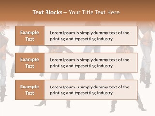 Young Isolated Woman PowerPoint Template