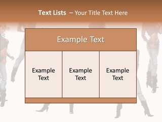 Young Isolated Woman PowerPoint Template