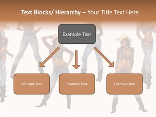 Young Isolated Woman PowerPoint Template