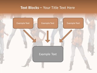 Young Isolated Woman PowerPoint Template