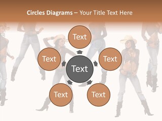 Young Isolated Woman PowerPoint Template