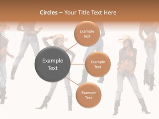 Young Isolated Woman PowerPoint Template