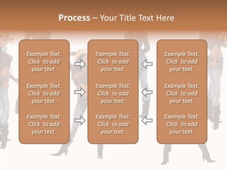 Young Isolated Woman PowerPoint Template