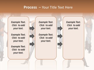 Young Isolated Woman PowerPoint Template