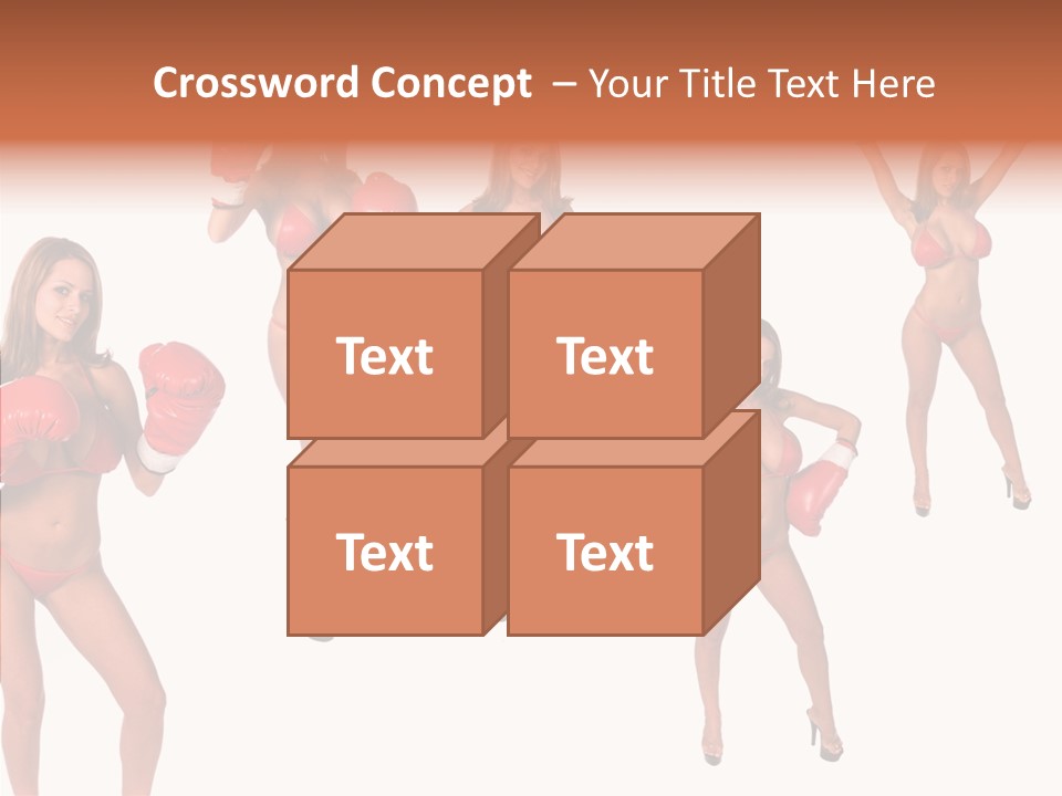Group Wear Gloves PowerPoint Template