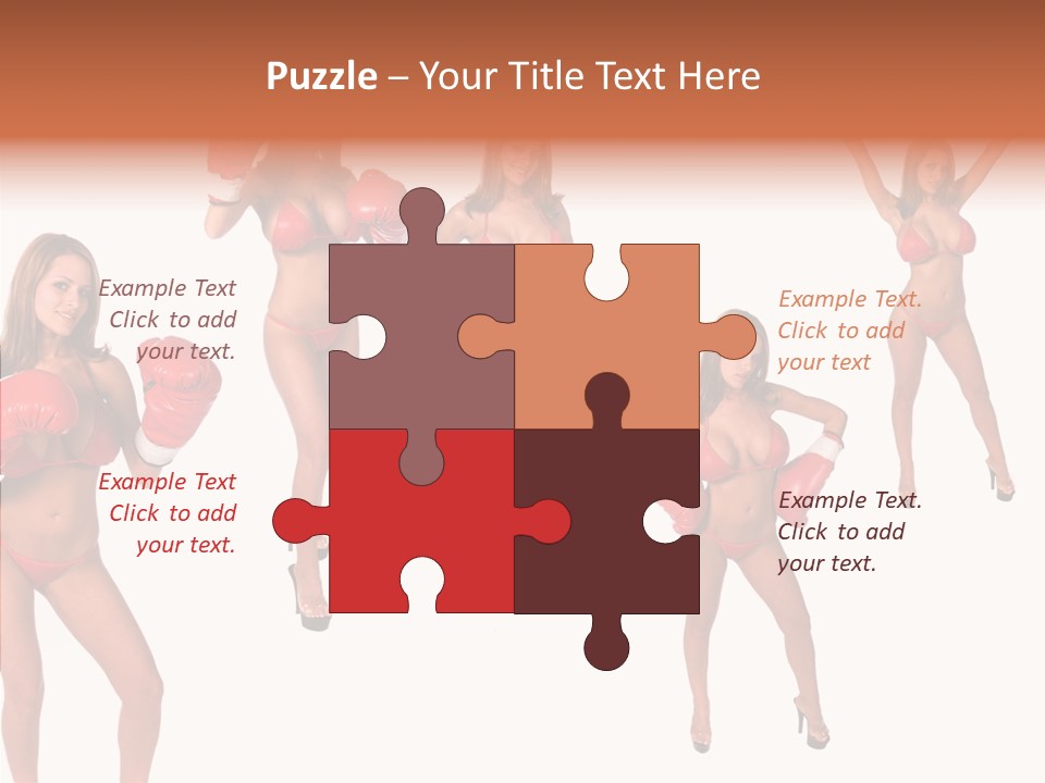 Group Wear Gloves PowerPoint Template